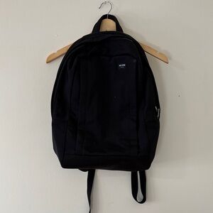 Jack Spade Tech Travel Backpack Black Water Resistant Zippered Pockets Commuter